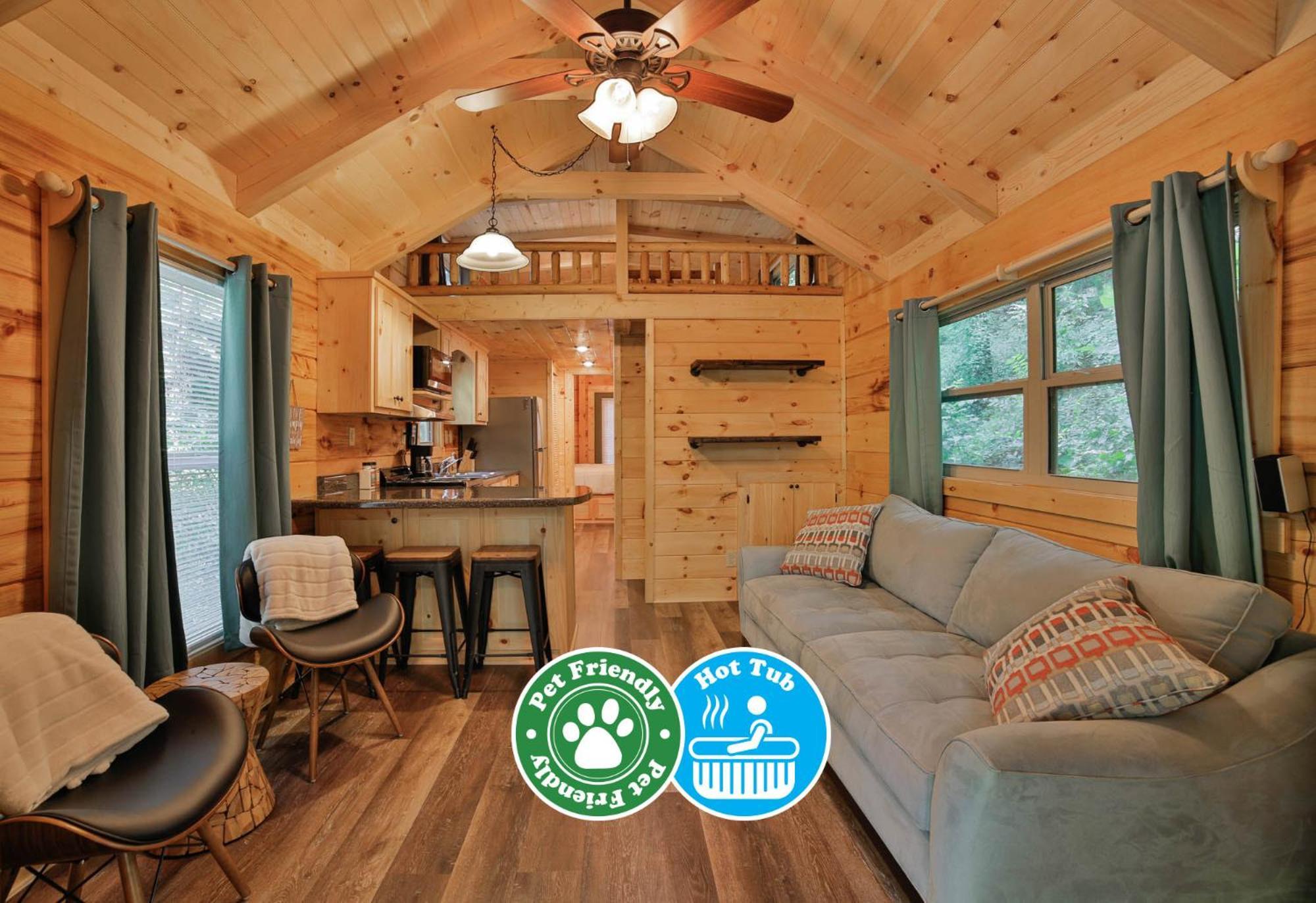 Bryce Cabin Lookout Mtn Tiny Home W Swim Spa Chattanooga Ngoại thất bức ảnh